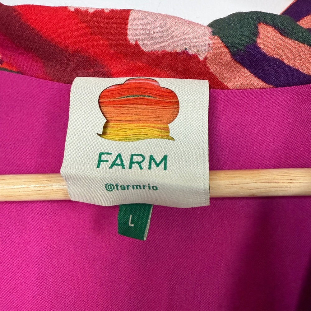 FARM Rio Multicolor Abstract Maxi Dress - Picture 3 of 4